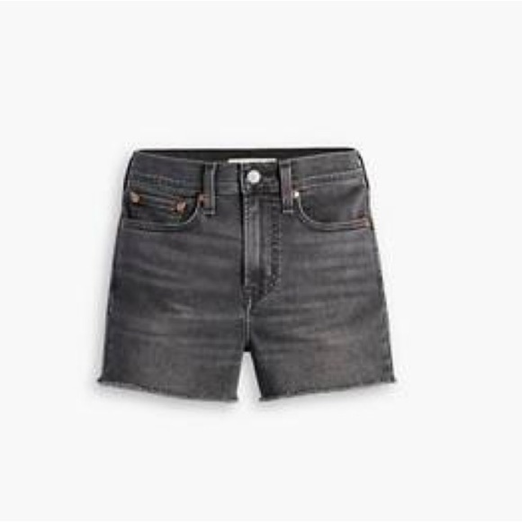 Levi's Pants - Levi’s High Rise Shorts in Scuffed Black
